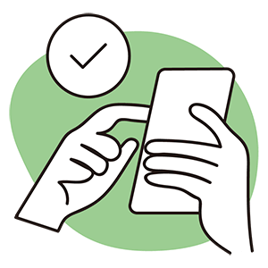 eSIM設定後、ご利用開始