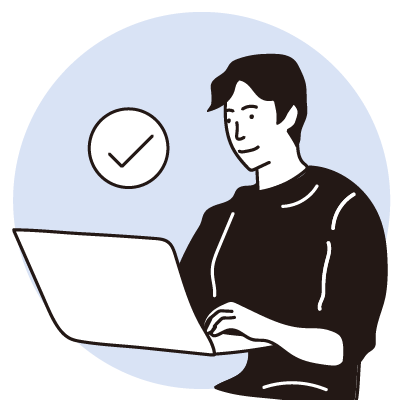 WEB申し込みで<br>スピーディ。